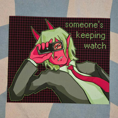 original character print