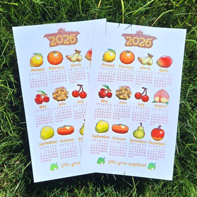 2026 Risograph Calendar