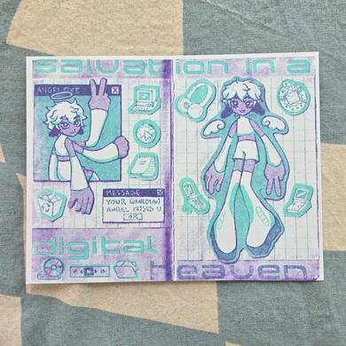 original character print