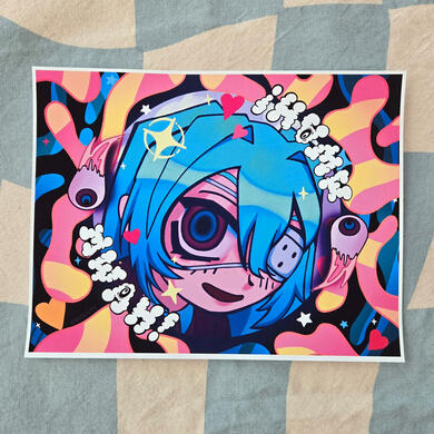 monitoring miku print