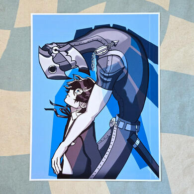 persona 3 ryomina print