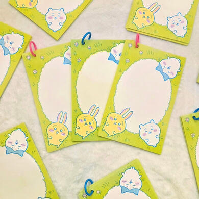chiikawa risograph notepad set