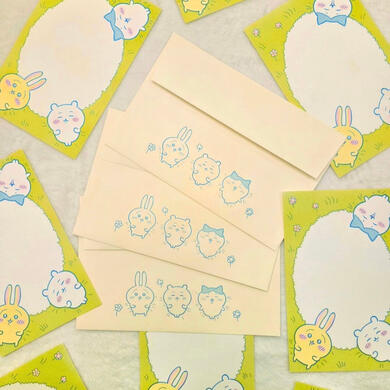 chiikawa risograph letter set