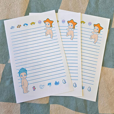 sonny angel marine series paper