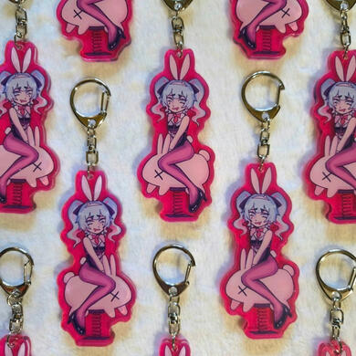 rabbit hole miku charm