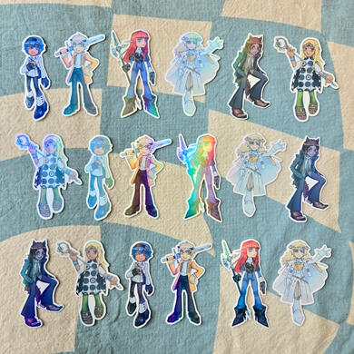 metaphor: refantazio stickers