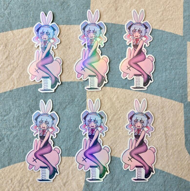rabbit hole miku sticker