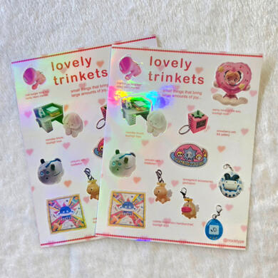 lovely trinkets sticker sheet