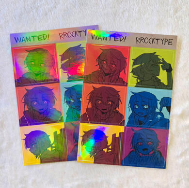 ego renegade boy sticker sheet