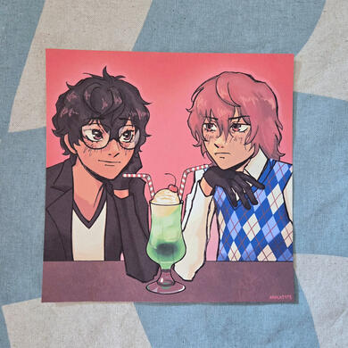 persona 5 shuake print